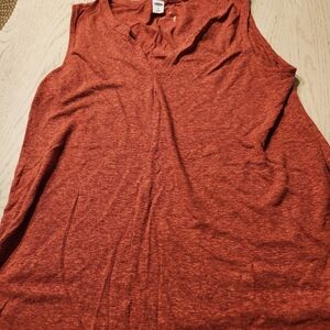 GAP Women's Red Tank Top